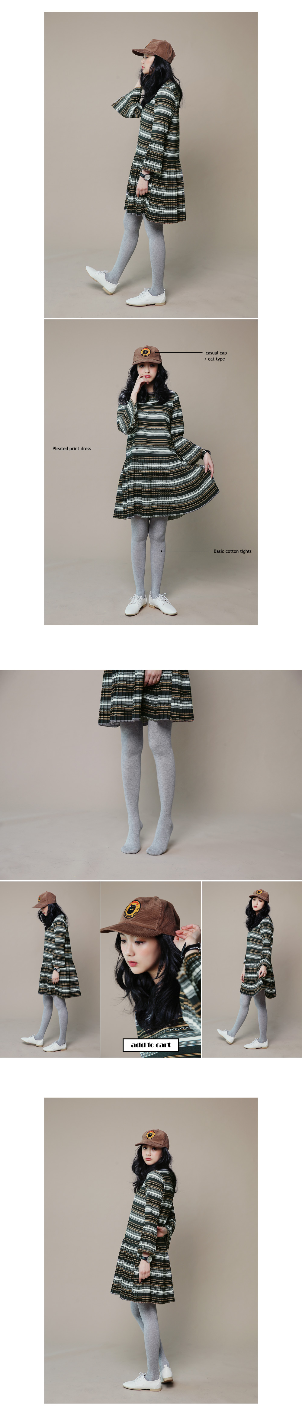 エスニックパターンプリーツワンピース・全2色 | DHOLIC | 詳細画像7