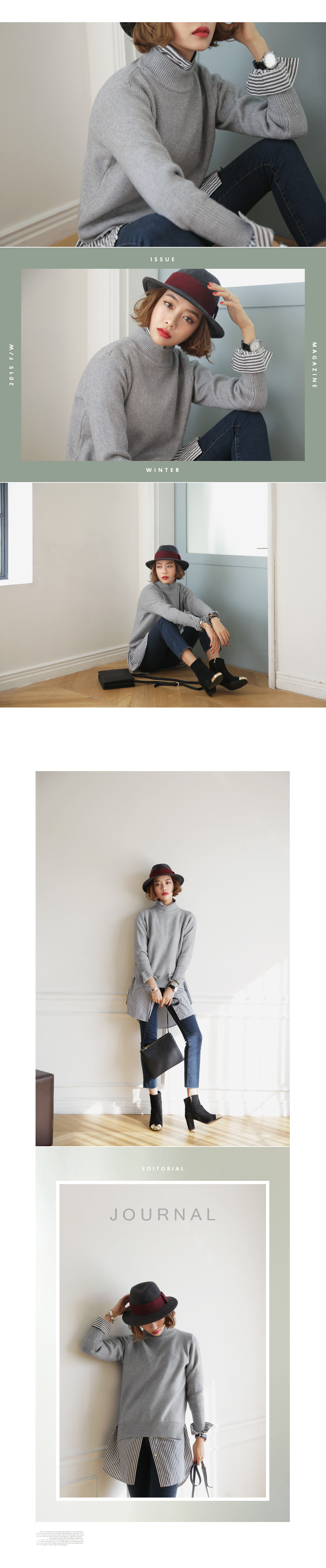 裏起毛フレイドヘムストレートデニムパンツ・全1色 | DHOLIC | 詳細画像5