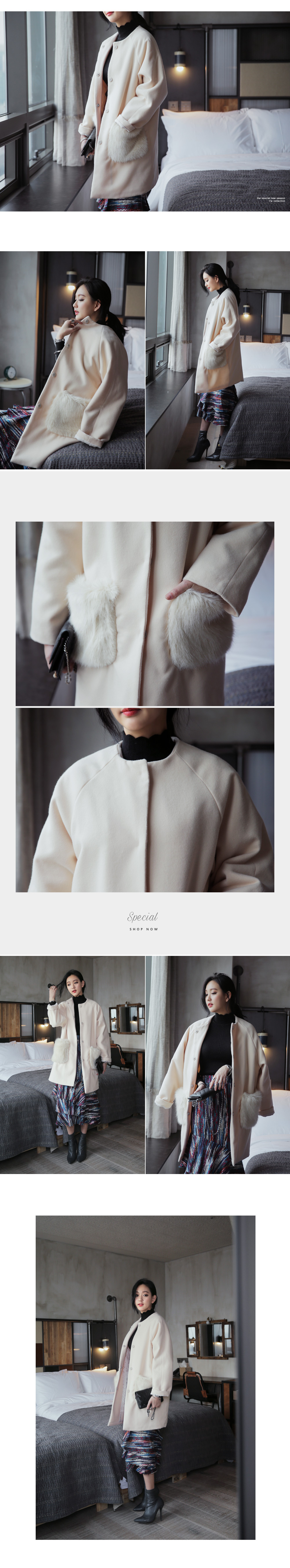 スカラップヘムスリムリブニットプルオーバー・全3色 | DHOLIC | 詳細画像6