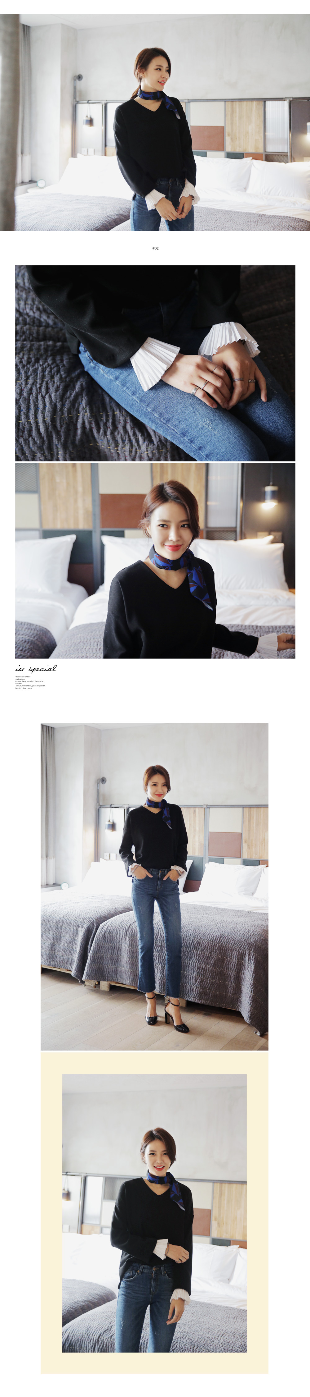 フレイドヘムクロップドフレアデニムパンツ・全1色 | DHOLIC | 詳細画像6