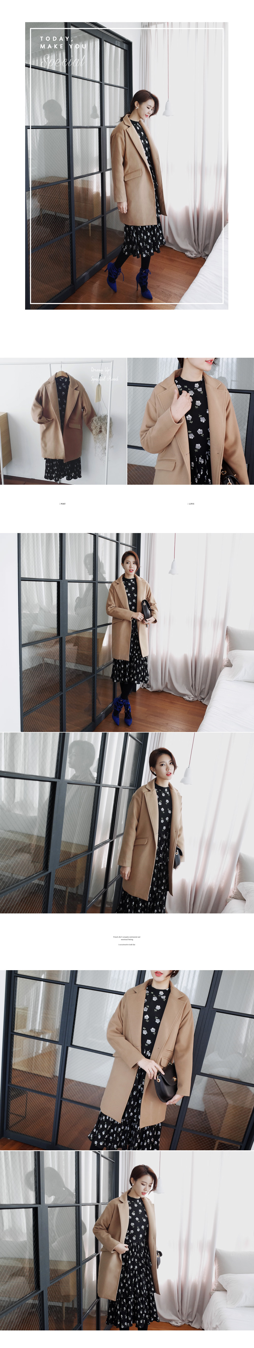 フラワーパターンティアードラッフルミモレ丈ワンピース・全1色 | DHOLIC | 詳細画像5