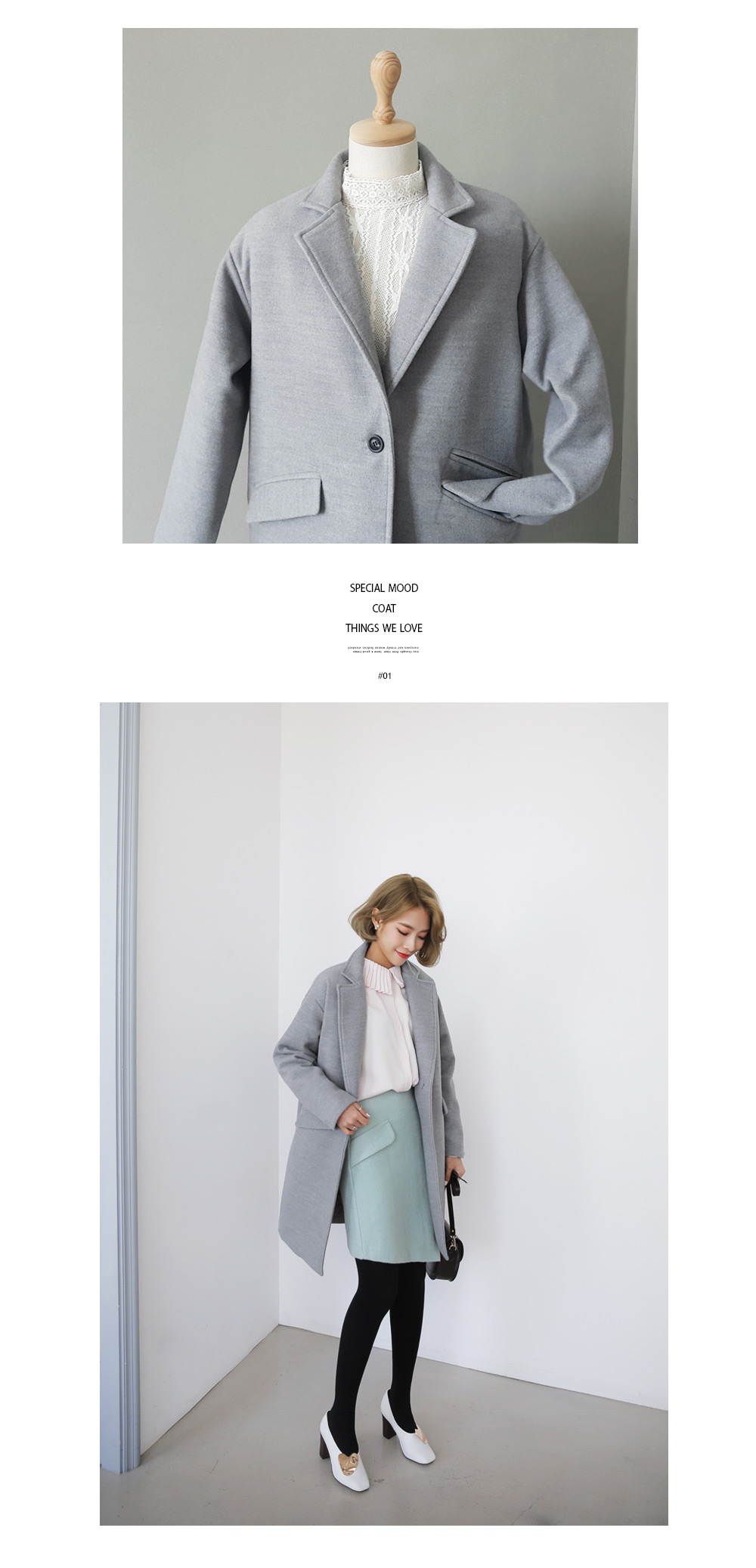 アンバランスプリーツカラーラウンドヘムブラウス・全2色 | DHOLIC | 詳細画像4