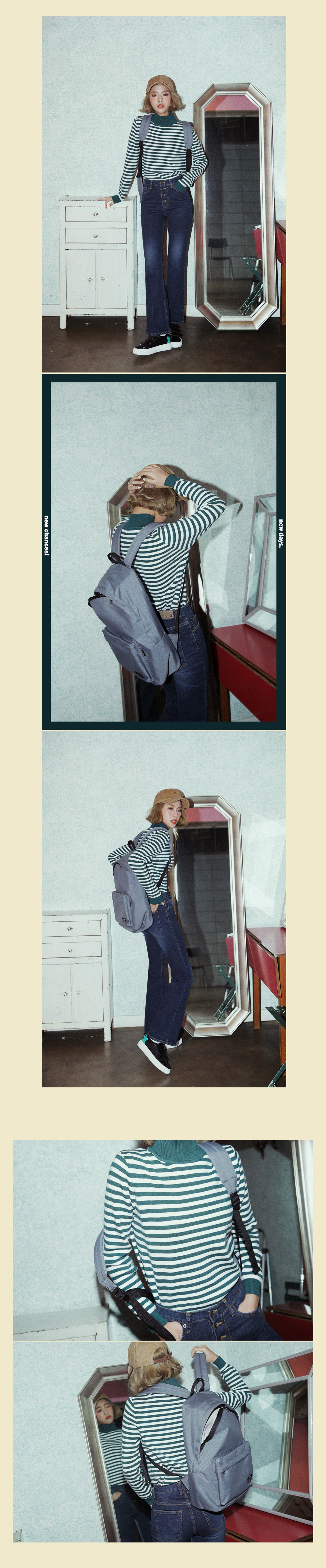 ボタンフライブルーデニムフレアジーンズ・全1色 | DHOLIC | 詳細画像2