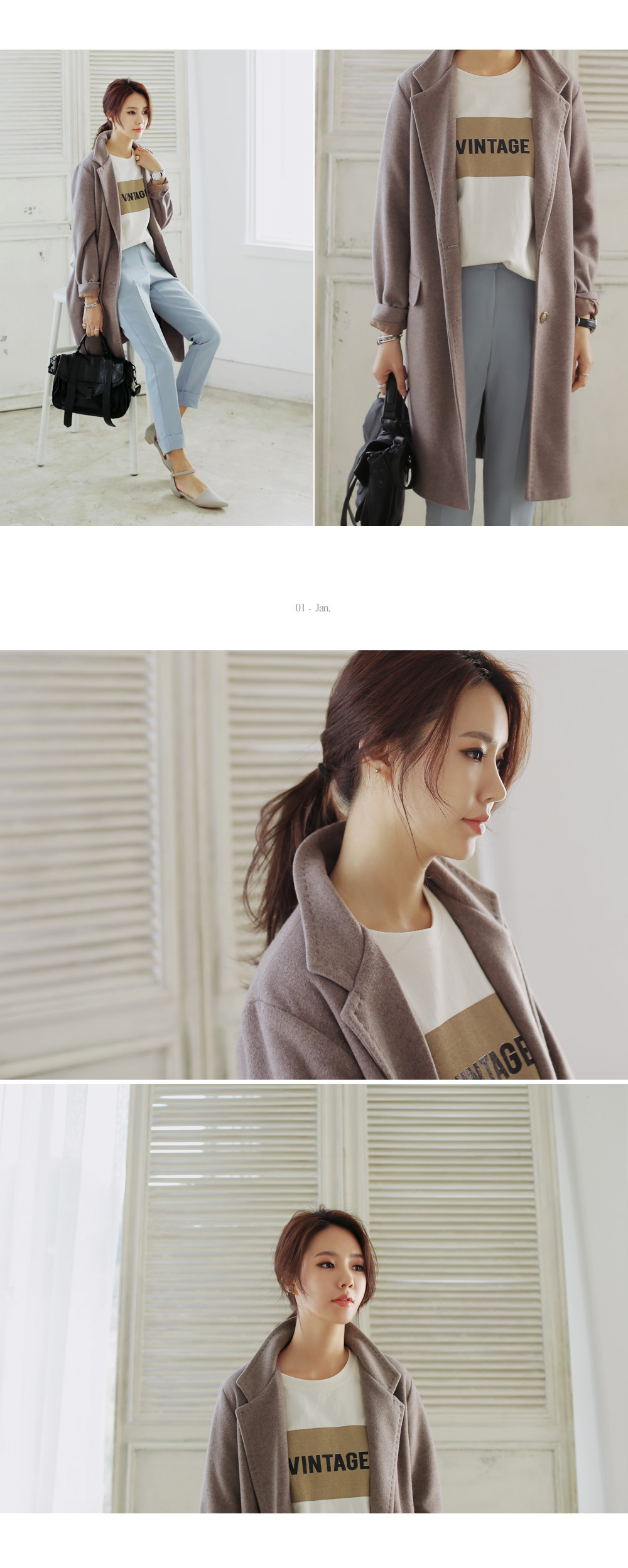 <font color=red><b>**雑誌JELLY6月号掲載**</b></font>ポインテッドトゥアンクルストラップフラットシューズ・全5色 | DHOLIC | 詳細画像7