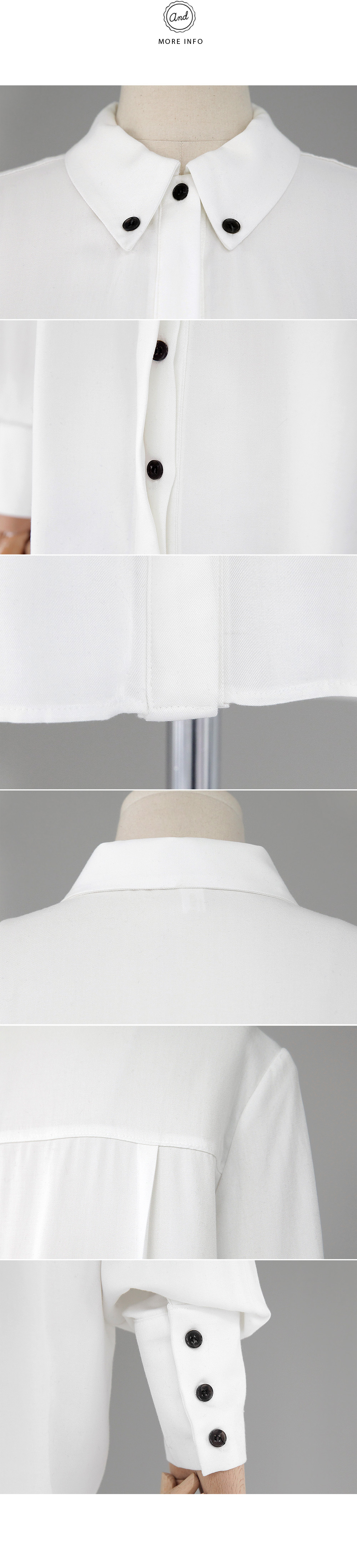 配色ボタンポイントブラウス・全2色 | DHOLIC | 詳細画像11