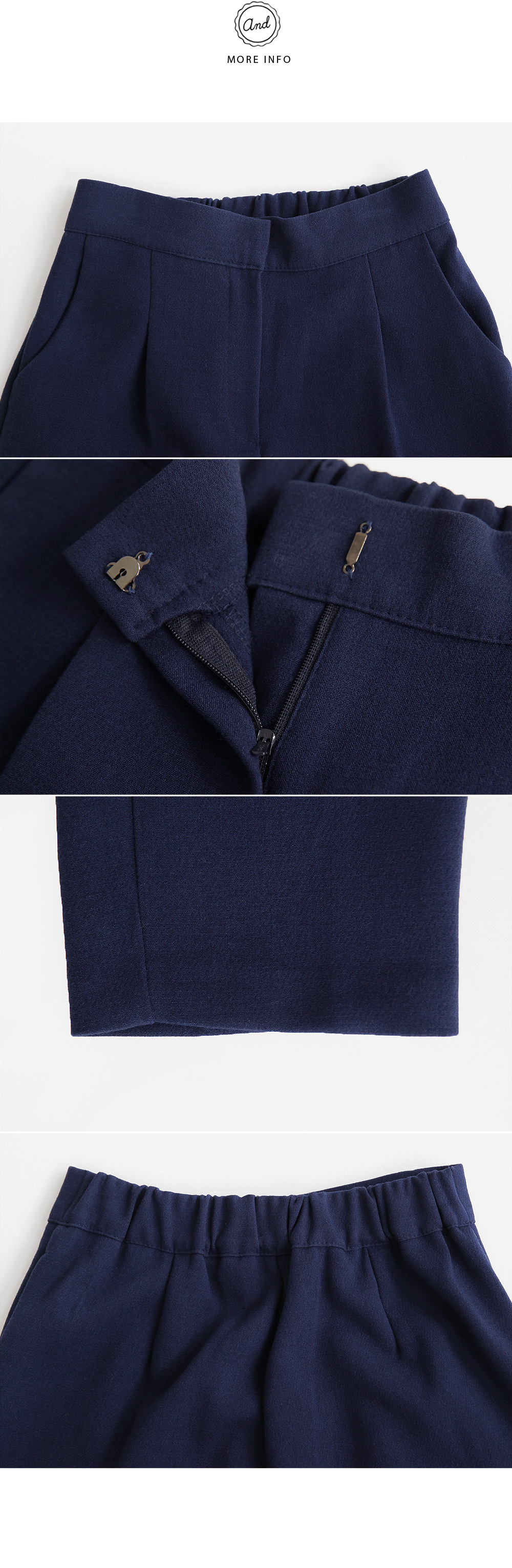 <font color=red><b>**雑誌S cawaii!4月号掲載**</b></font>ハイウエストタックスラックスパンツ・全4色 | DHOLIC | 詳細画像9