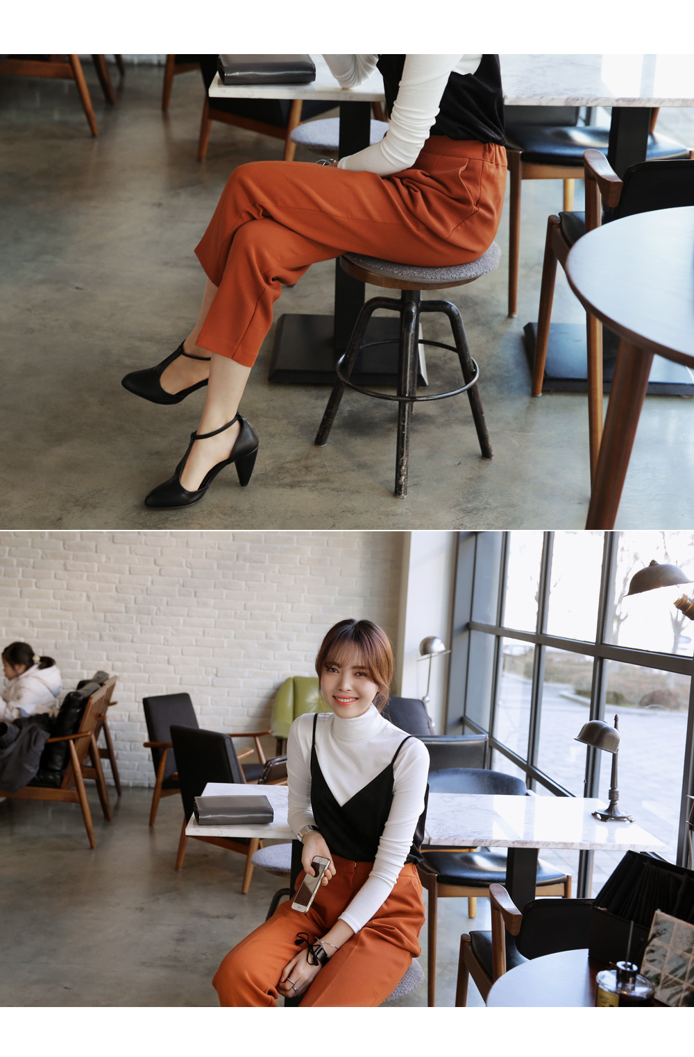 <font color=red><b>**雑誌S cawaii!4月号掲載**</b></font>ハイウエストタックスラックスパンツ・全4色 | DHOLIC | 詳細画像7