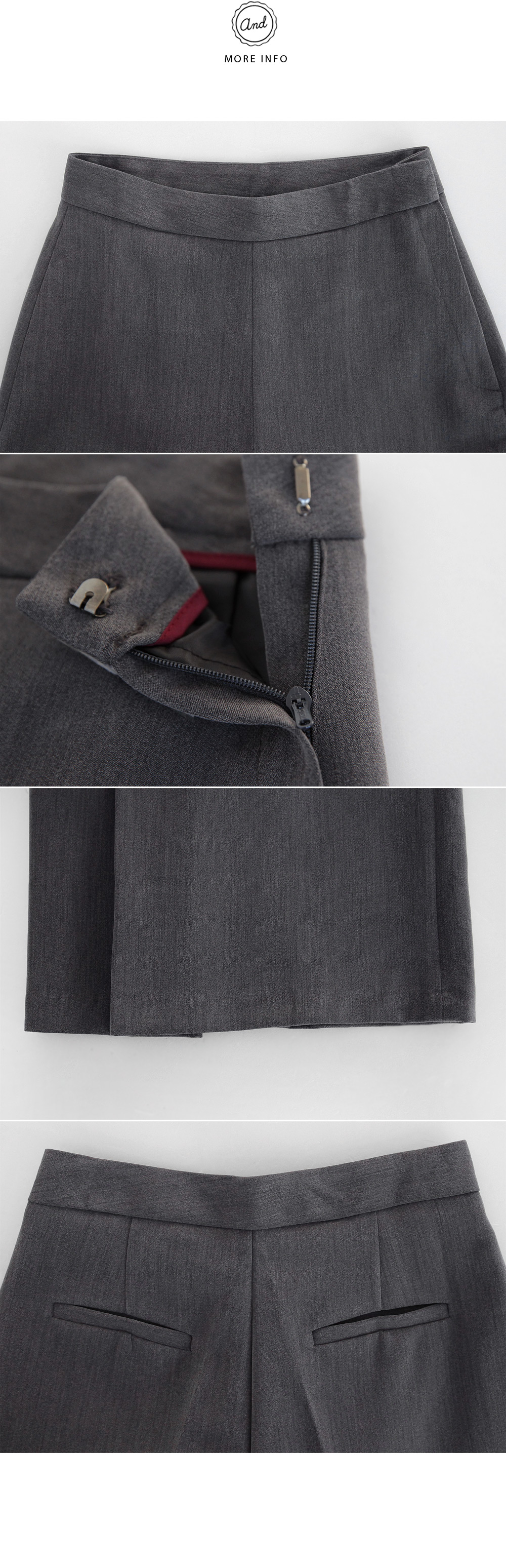 ミディ丈ガウチョパンツ・全4色 | DHOLIC | 詳細画像8