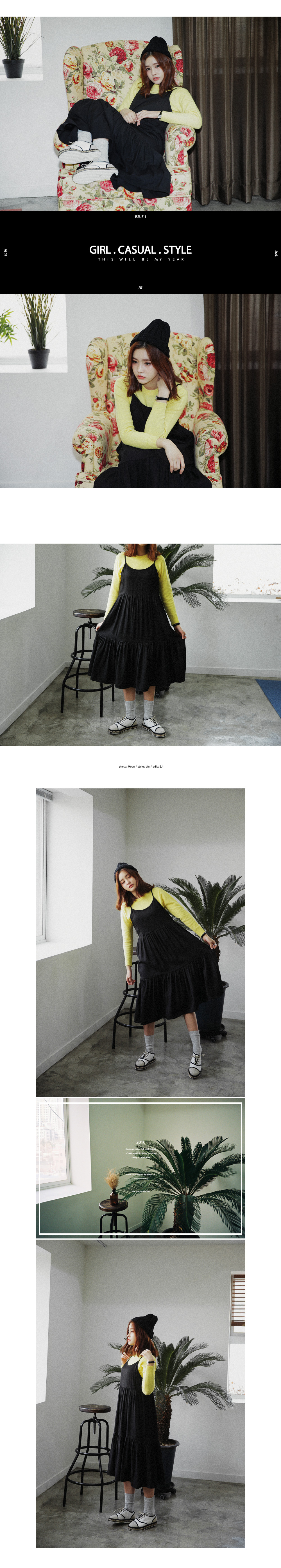 サイドスリットスリムフィットニットプルオーバー・全3色 | DHOLIC | 詳細画像6