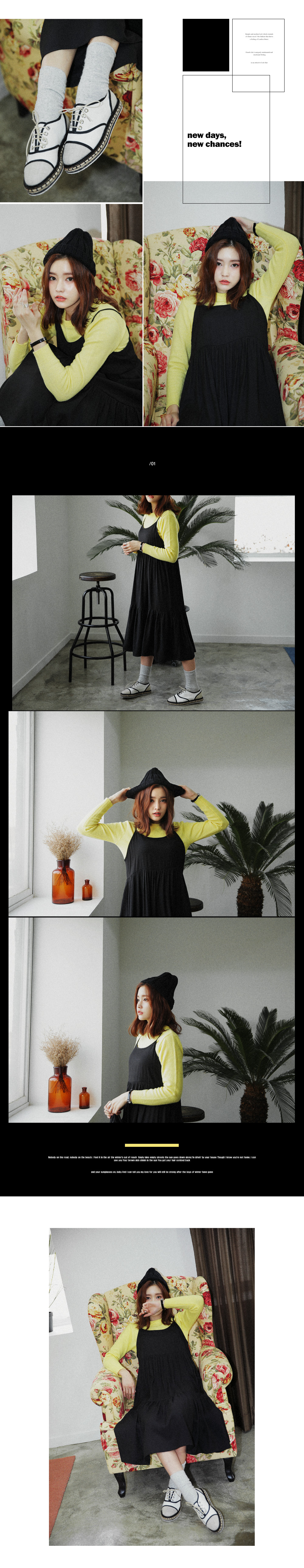 サイドスリットスリムフィットニットプルオーバー・全3色 | DHOLIC | 詳細画像7