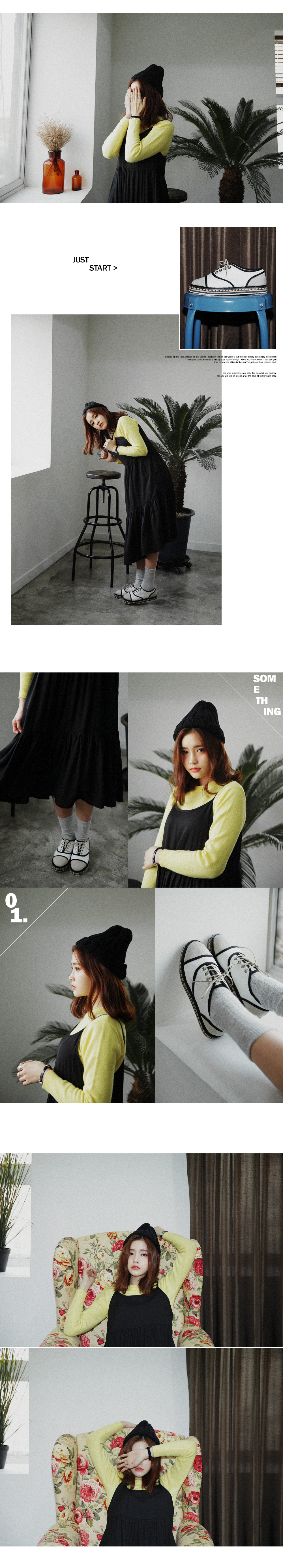 サイドスリットスリムフィットニットプルオーバー・全3色 | DHOLIC | 詳細画像9