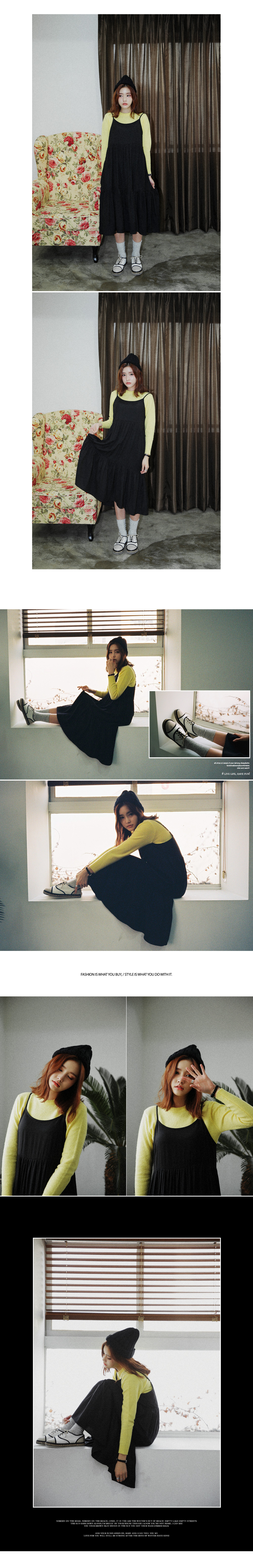 サイドスリットスリムフィットニットプルオーバー・全3色 | DHOLIC | 詳細画像10