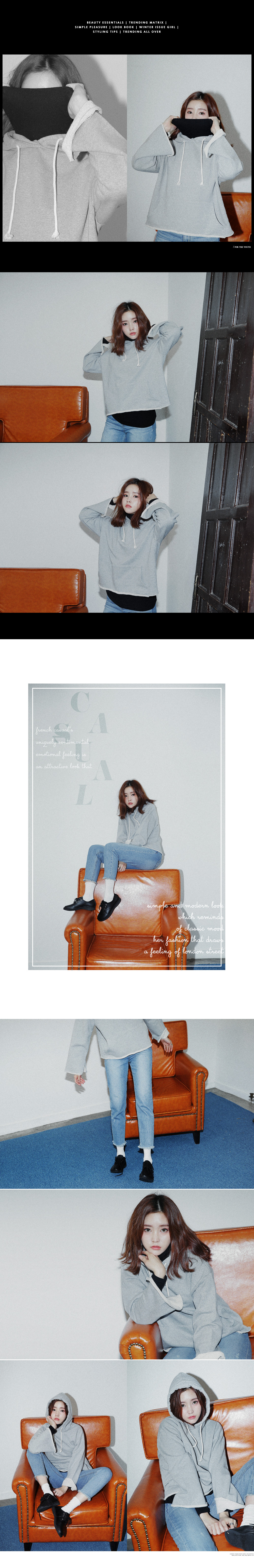 <font color=red><b>**雑誌S cawaii!4月号掲載**</b></font>フレイドヘムハイウエストデニムパンツ・全1色 | DHOLIC | 詳細画像3