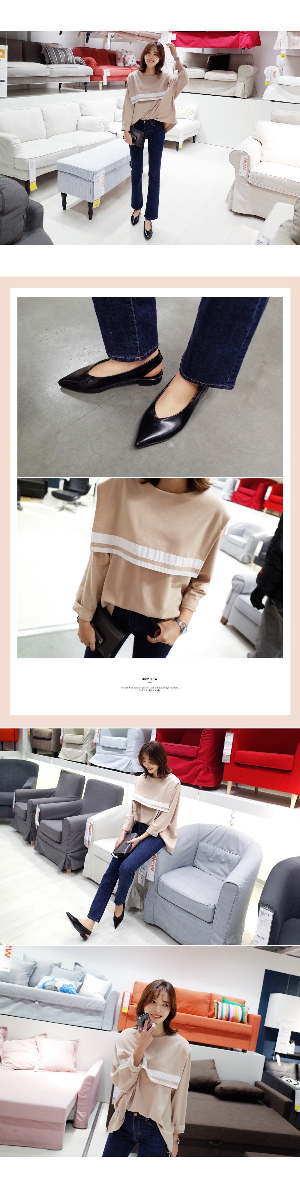 スリムフレアデニムパンツ・全1色 | DHOLIC | 詳細画像3