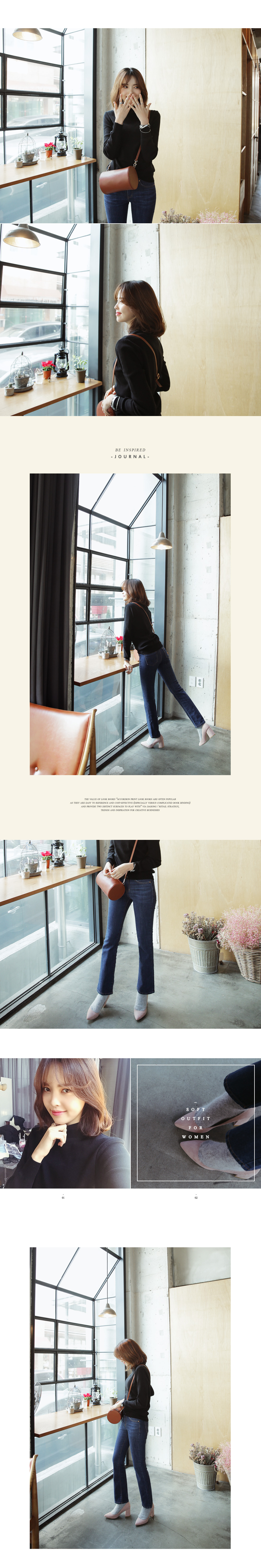 スリムフレアデニムパンツ・全1色 | DHOLIC | 詳細画像8