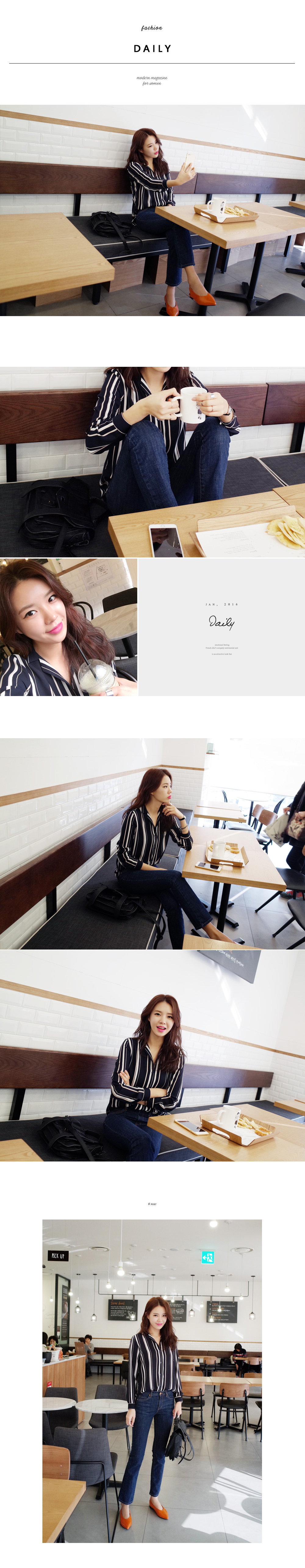 バックストラップポインテッドトゥフラットシューズ・全3色 | DHOLIC | 詳細画像2