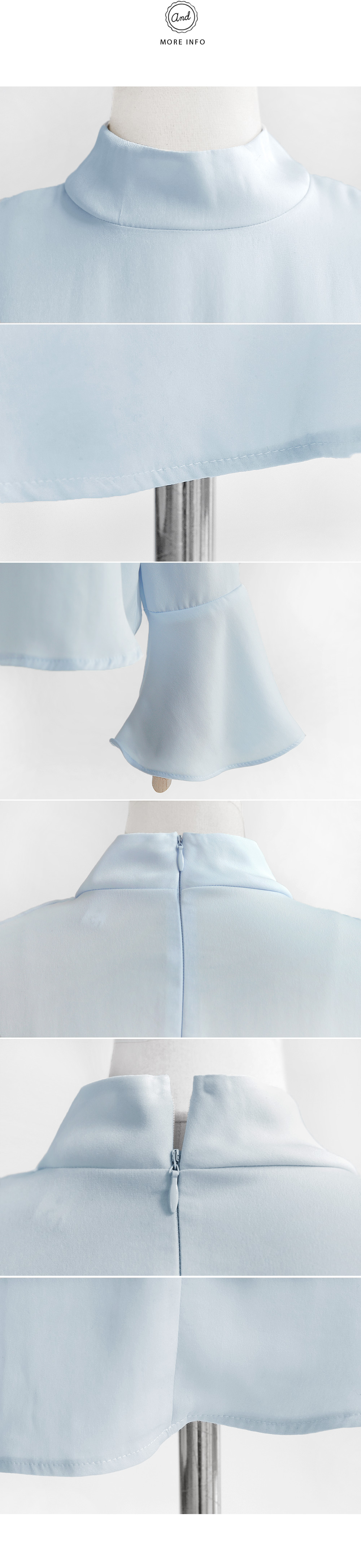 ベルスリーブハイネックブラウス・全3色 | DHOLIC | 詳細画像11