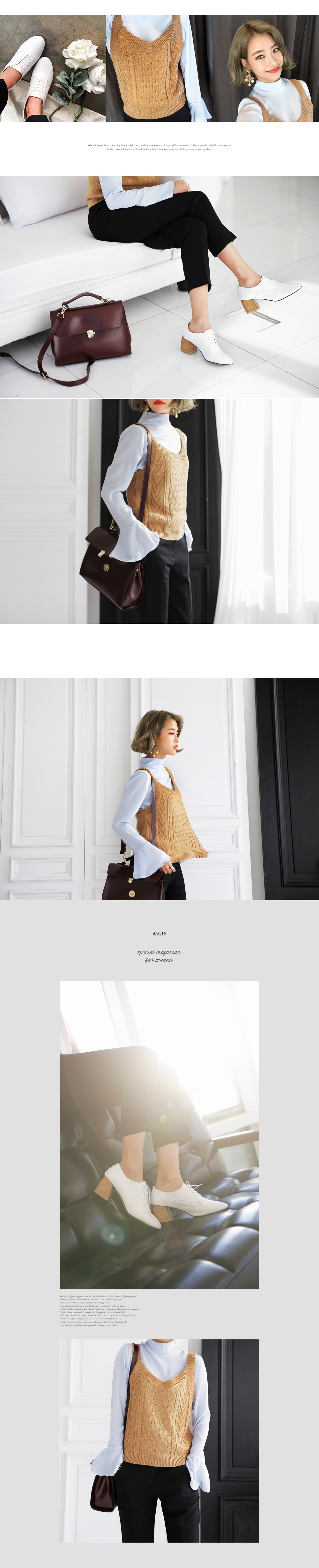 ベルスリーブハイネックブラウス・全3色 | DHOLIC | 詳細画像8