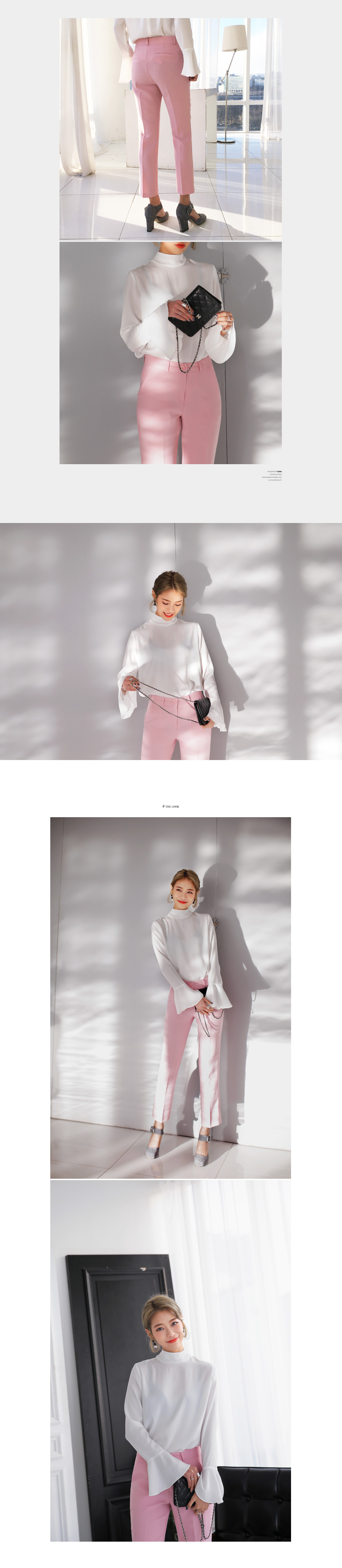 ベルスリーブハイネックブラウス・全3色 | DHOLIC | 詳細画像9