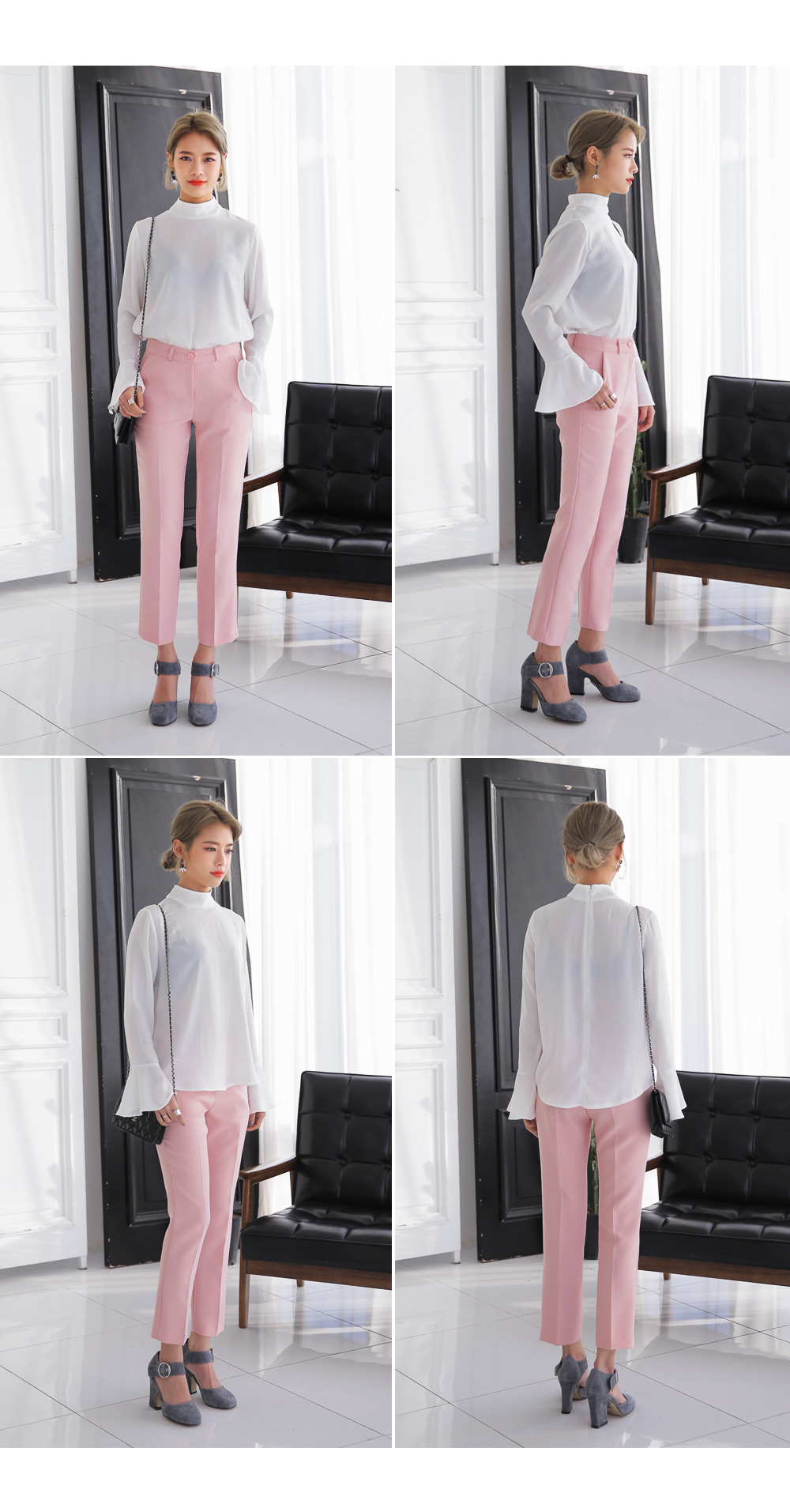 ベルスリーブハイネックブラウス・全3色 | DHOLIC | 詳細画像10