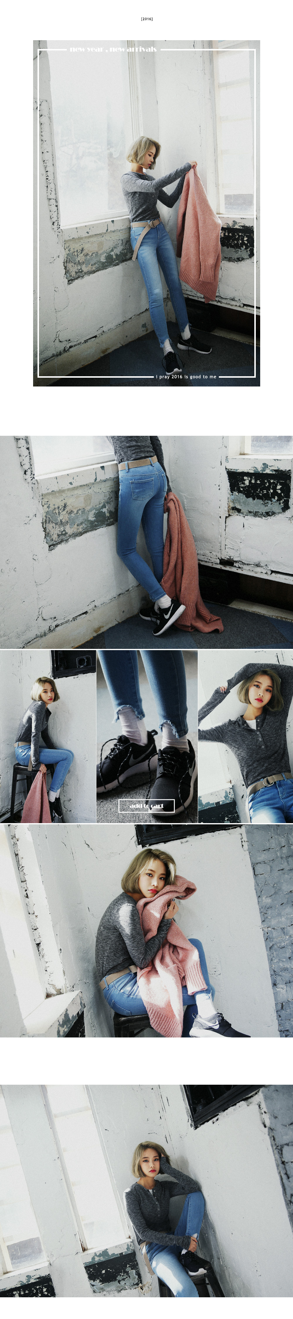 ラグランスリーブオープンフロントニットカーディガン・全3色 | DHOLIC | 詳細画像5