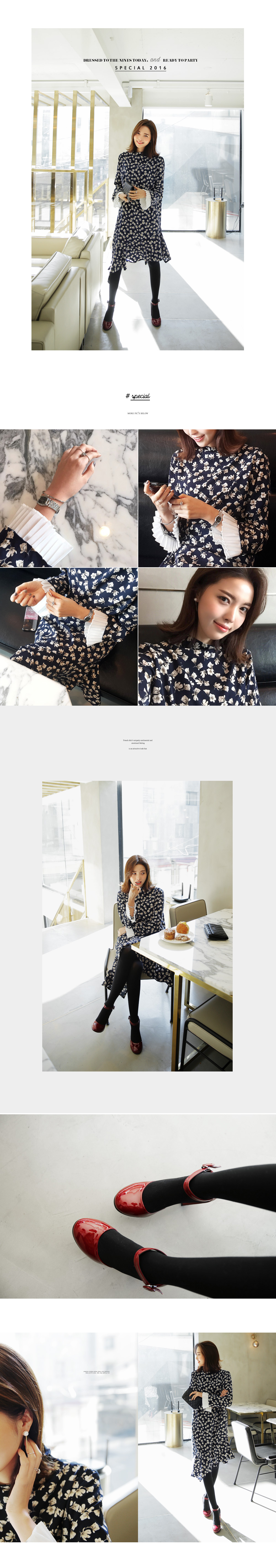 エナメル調メリージェーンヒール・全4色 | DHOLIC | 詳細画像2