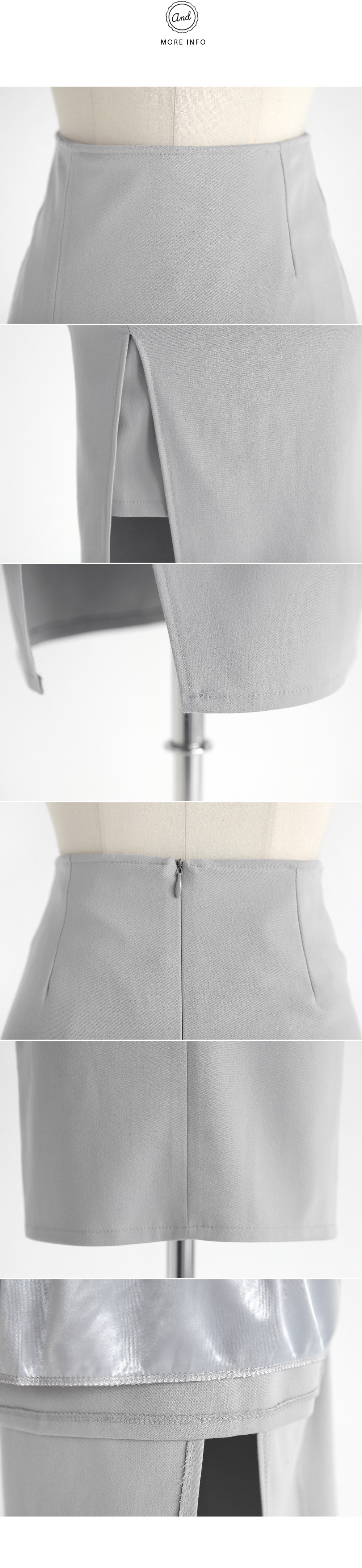 ロングスリットミディ丈タイトスカート・全3色 | DHOLIC | 詳細画像5