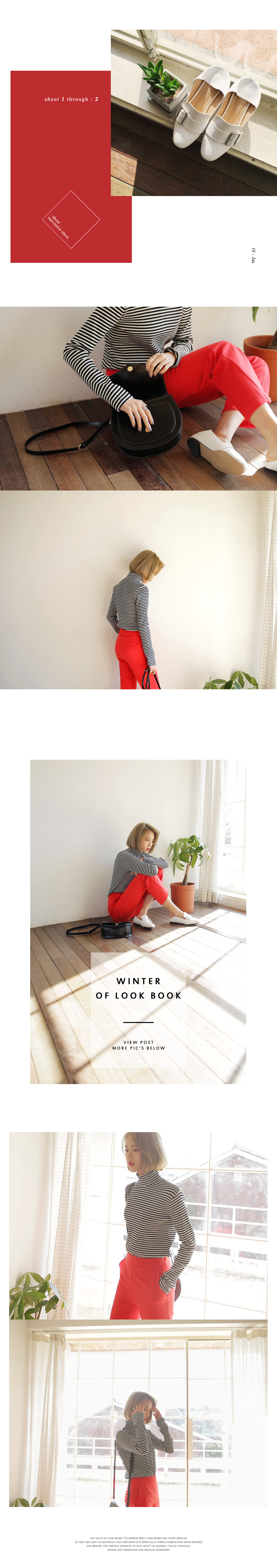 ステッチポイントハーフムーンショルダーバッグ・全2色 | DHOLIC | 詳細画像13