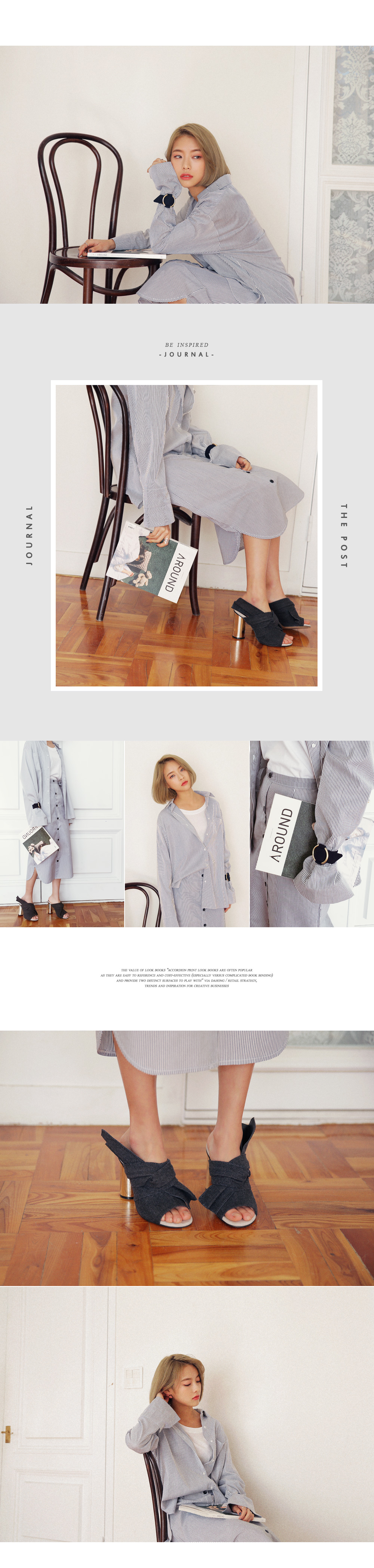 オープントゥリボンモチーフミュール・全1色 | DHOLIC | 詳細画像3