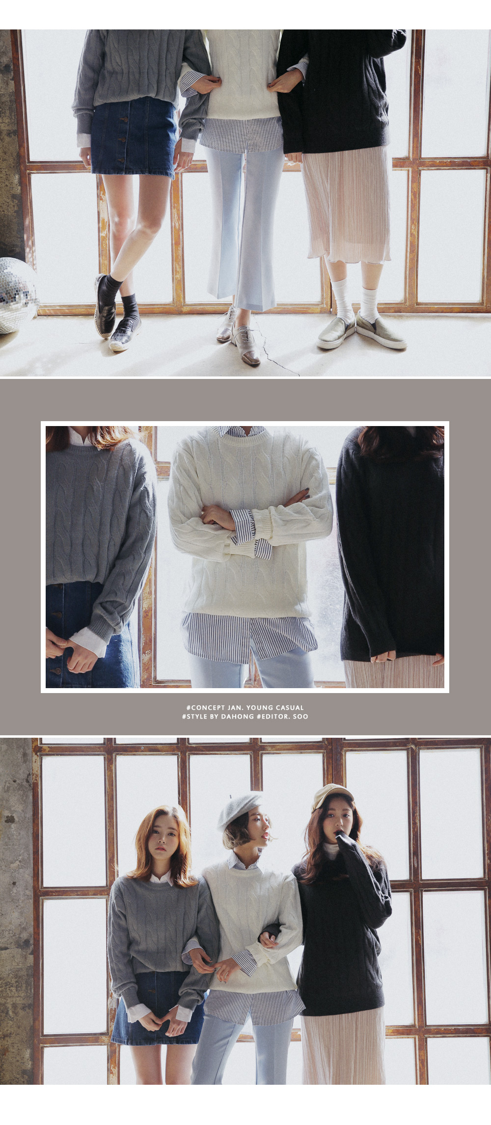 フェイクレザースクエアトゥオックスフォードシューズ・全2色 | DHOLIC | 詳細画像11