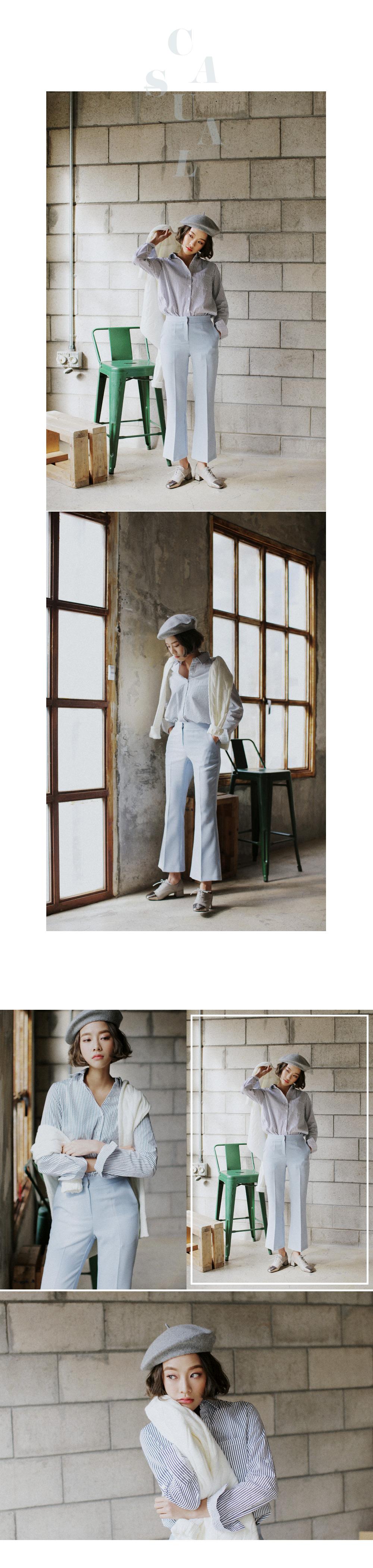 フェイクレザースクエアトゥオックスフォードシューズ・全2色 | DHOLIC | 詳細画像6