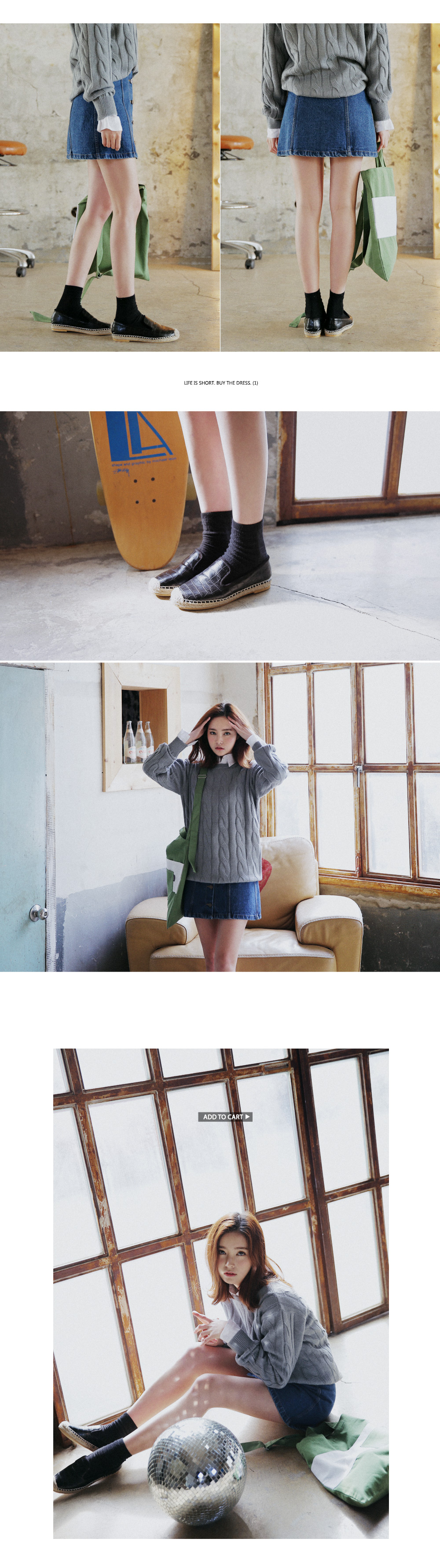 <font color=red><b>**雑誌JELLY6月号/mer5月号掲載**</b></font>アニマルスキン調ジュートソールスリッポン・全3色 | DHOLIC | 詳細画像4