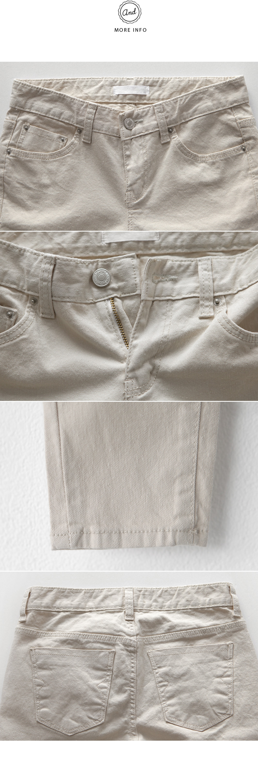 5COLORSベーシックコットンスキニーパンツ・全5色 | DHOLIC | 詳細画像12