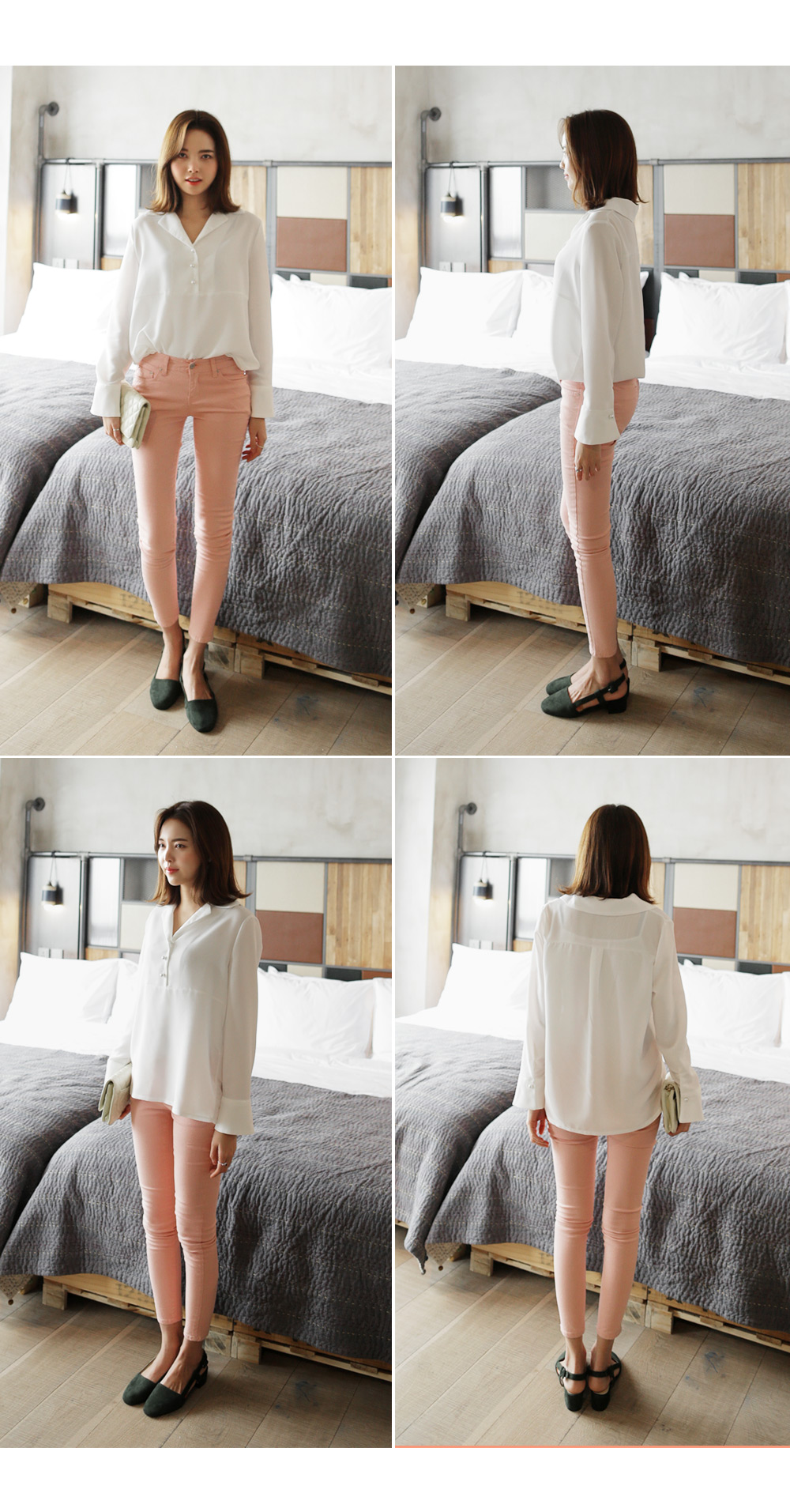 5COLORSベーシックコットンスキニーパンツ・全5色 | DHOLIC | 詳細画像11