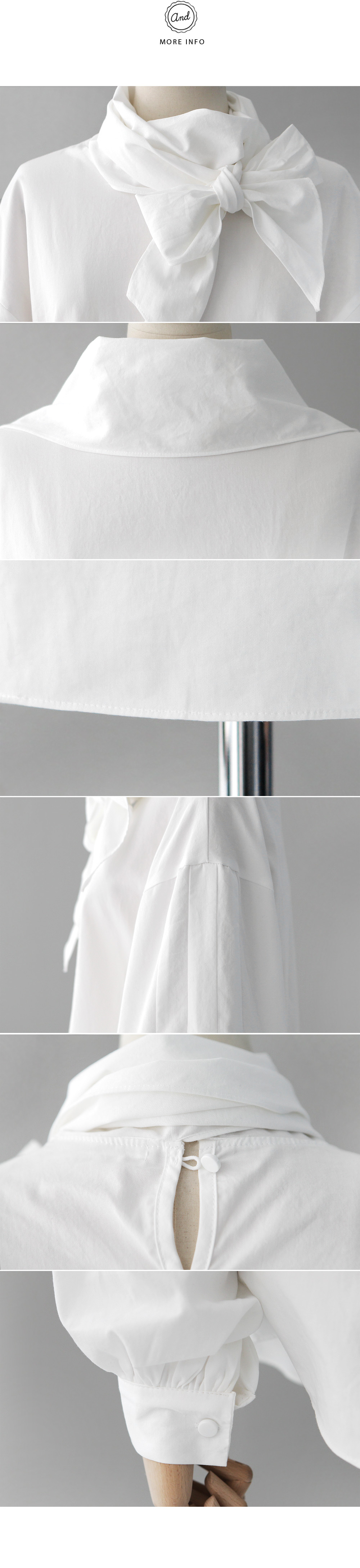 2TYPEボリュームタイネックブラウス・全2色 | DHOLIC | 詳細画像8