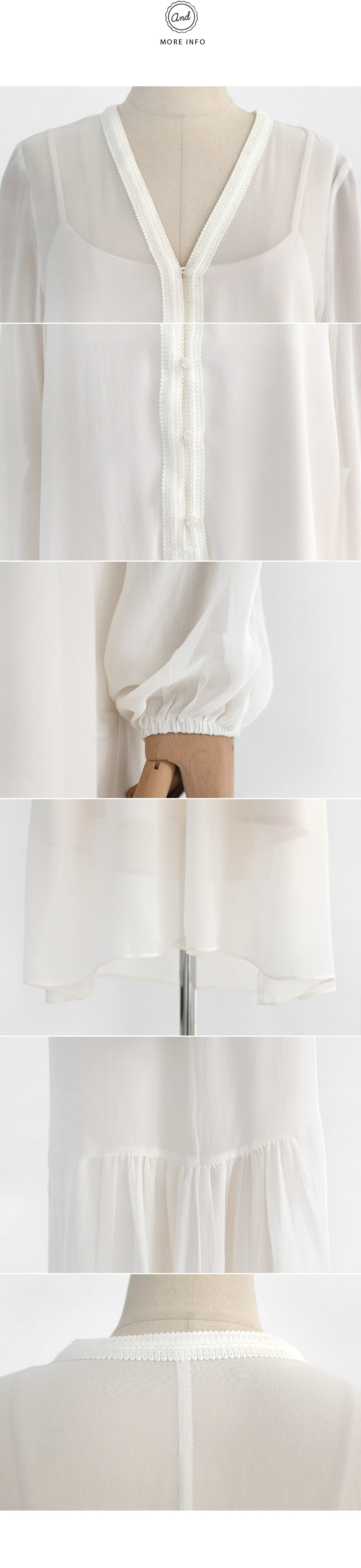 Vネックロングワンピース＆ぺチキャミソールワンピSET・全1色 | DHOLIC | 詳細画像8