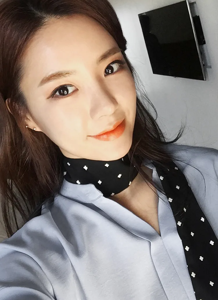 バンドカラースキッパーブラウス・全3色 | DHOLIC | 詳細画像1