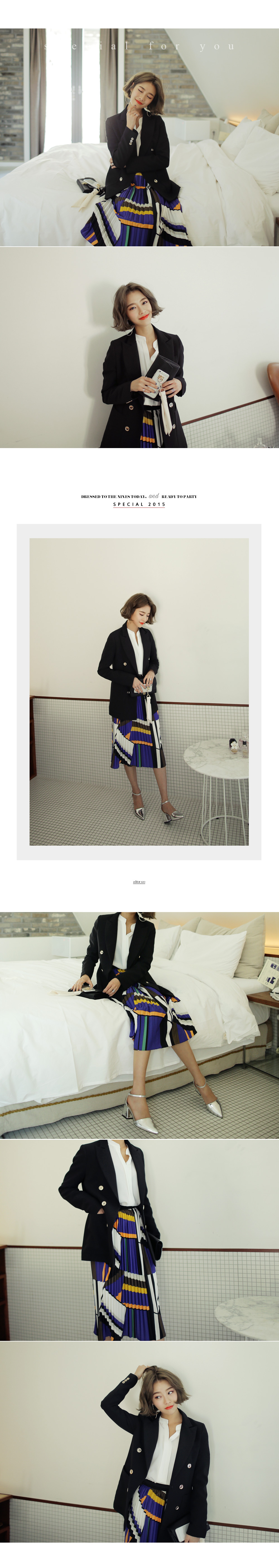 バンドカラースキッパーブラウス・全3色 | DHOLIC | 詳細画像6