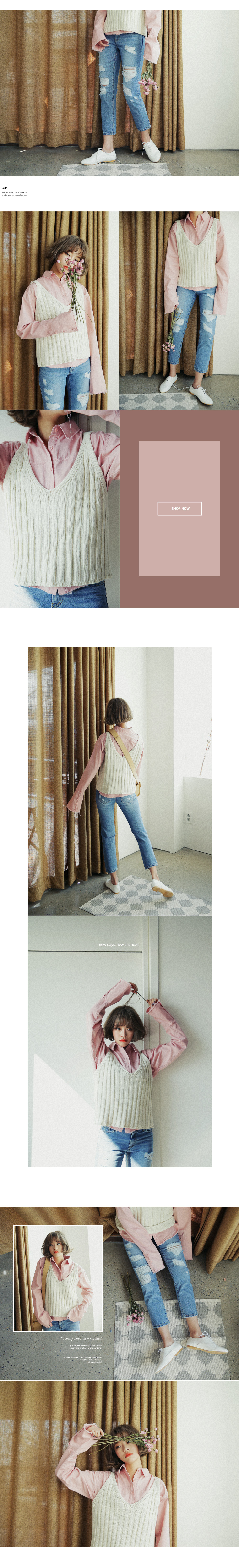 ハイダメージクロップドデニムパンツ・全1色 | DHOLIC | 詳細画像2