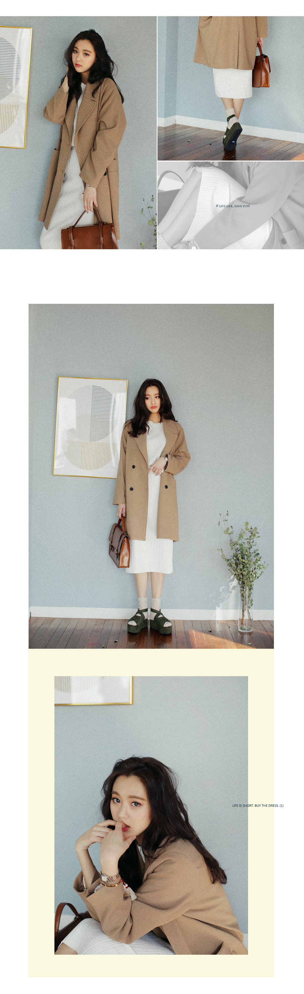 <font color=red><b>**雑誌Scawaii!9月号/mer8月号/Seventeen7・6月号掲載**</b></font>クロスストラッププラットフォームサンダル・全3色 | DHOLIC | 詳細画像11