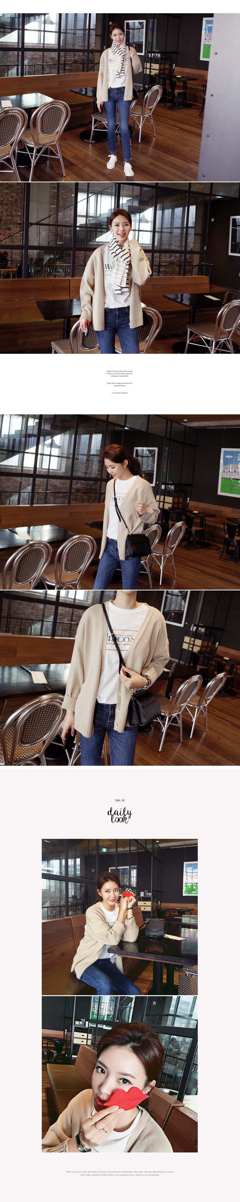 コットンボーダーマフラー・全5色 | DHOLIC | 詳細画像8