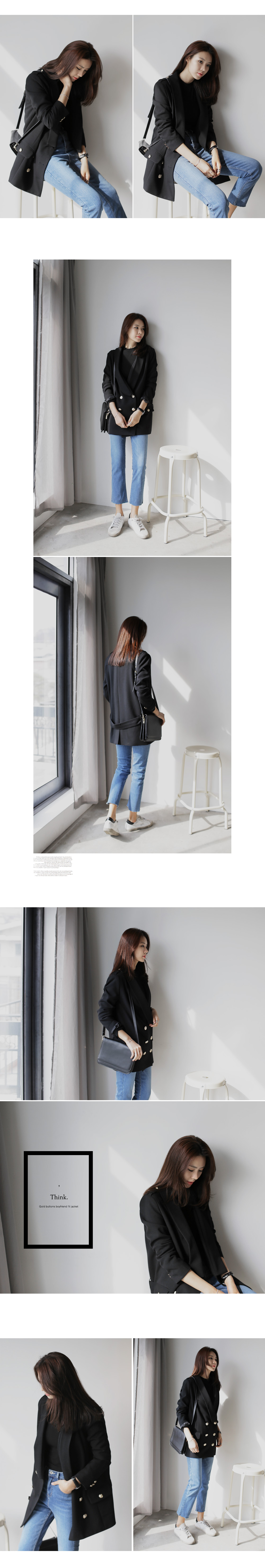 ダブルボタンブレザージャケット・全3色 | DHOLIC | 詳細画像3