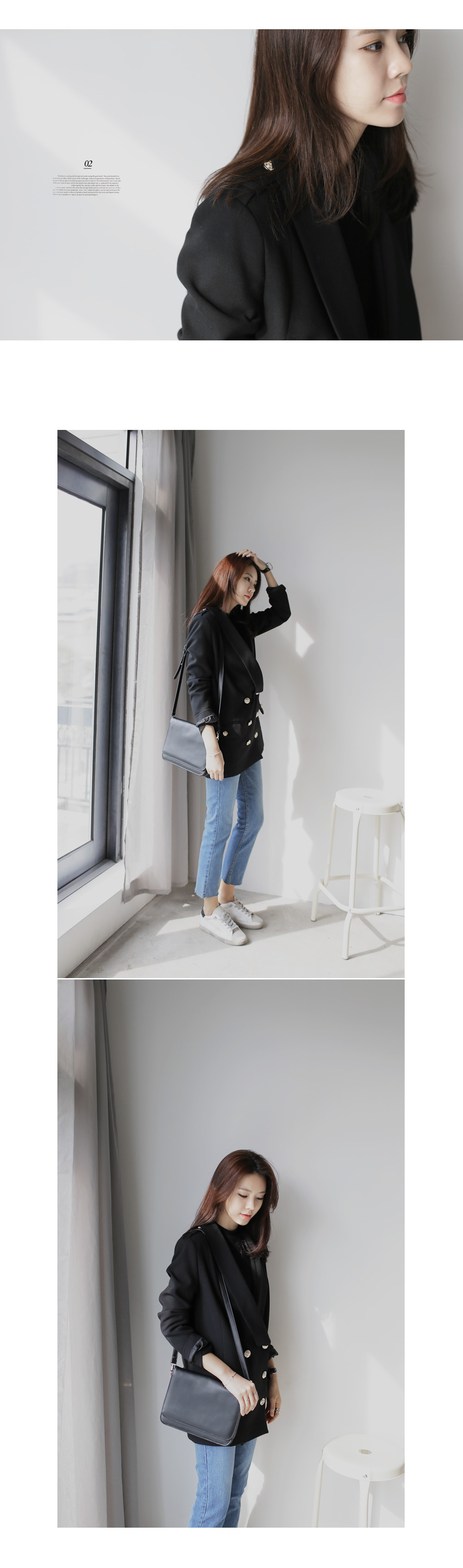 ダブルボタンブレザージャケット・全3色 | DHOLIC | 詳細画像5