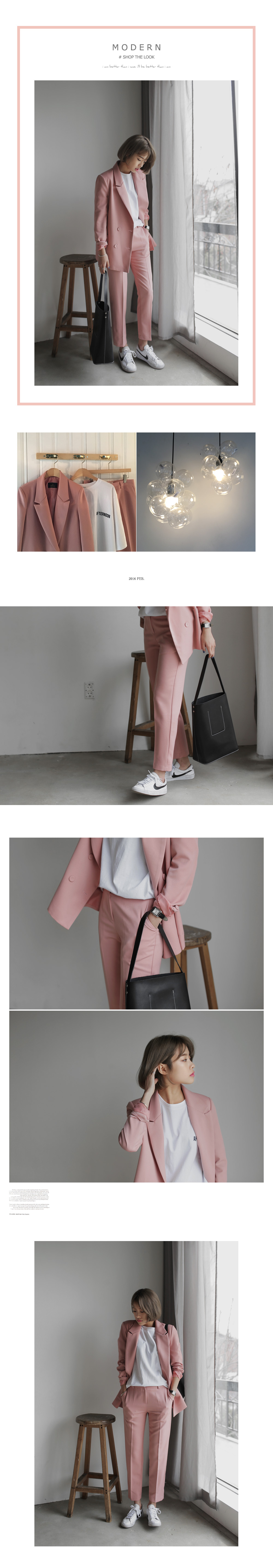 S/Sダブルボタンテーラードジャケット・全2色 | DHOLIC | 詳細画像5