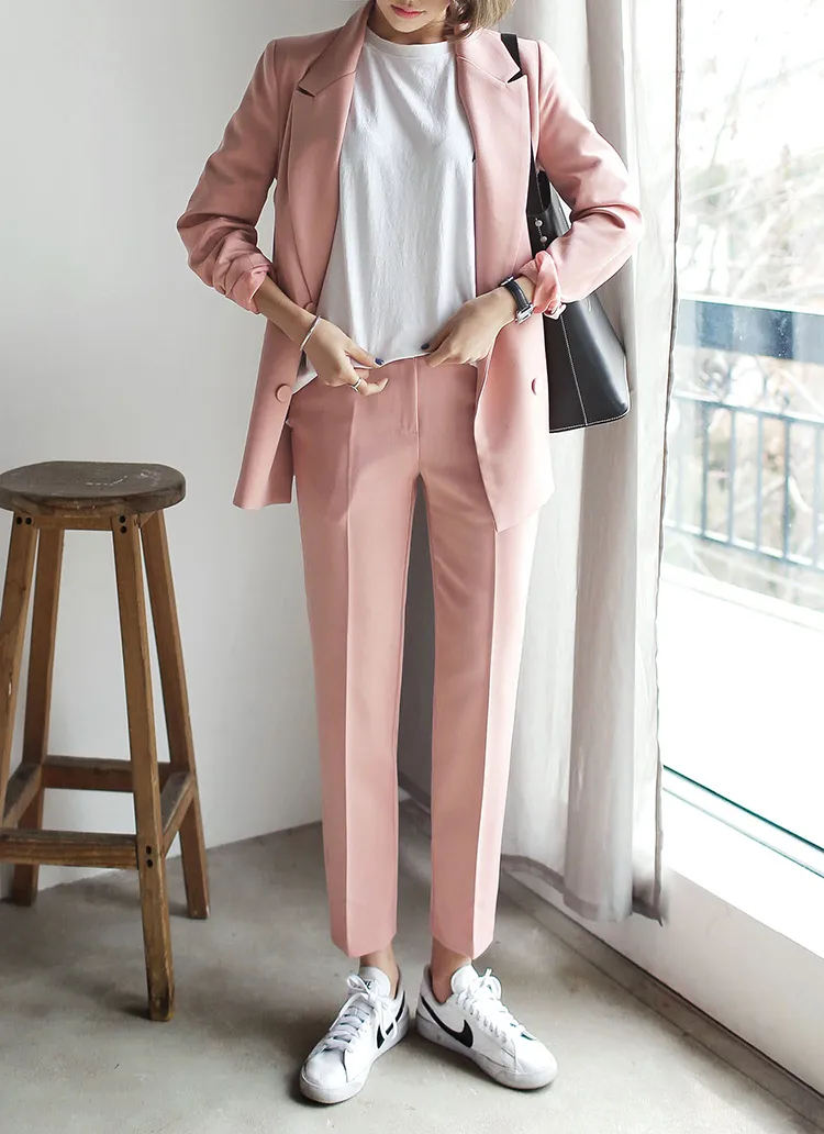 <font color=red><b>○雑誌掲載商品○</b></font>S/Sベーシックスリムスラックスパンツ・全2色 | DHOLIC | 詳細画像1