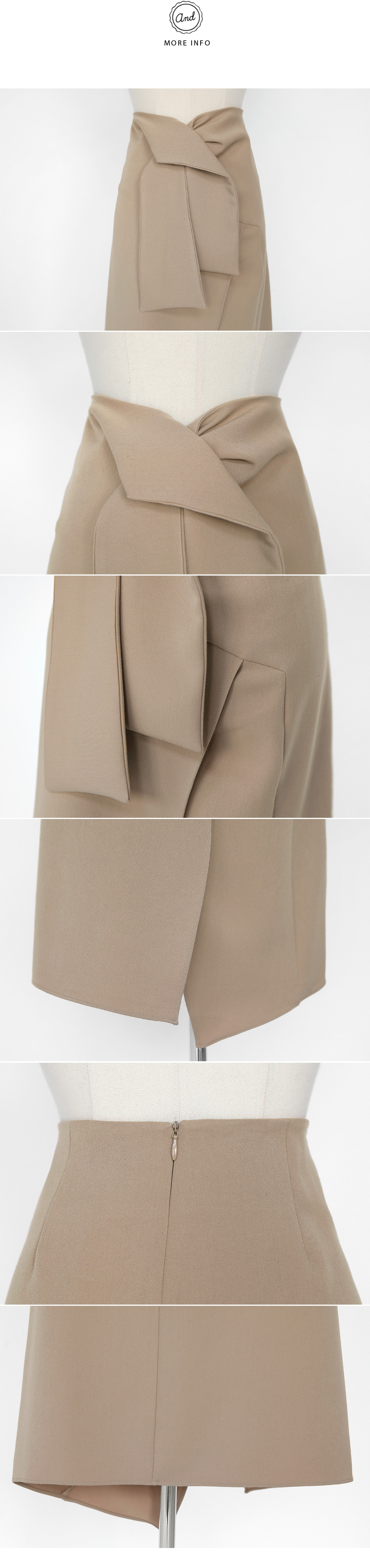 ウエストディテールミディ丈ラップスカート・全3色 | DHOLIC | 詳細画像11