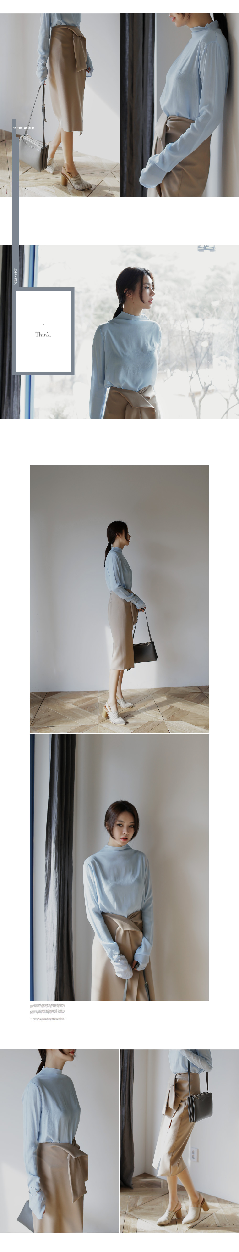 ウエストディテールミディ丈ラップスカート・全3色 | DHOLIC | 詳細画像3