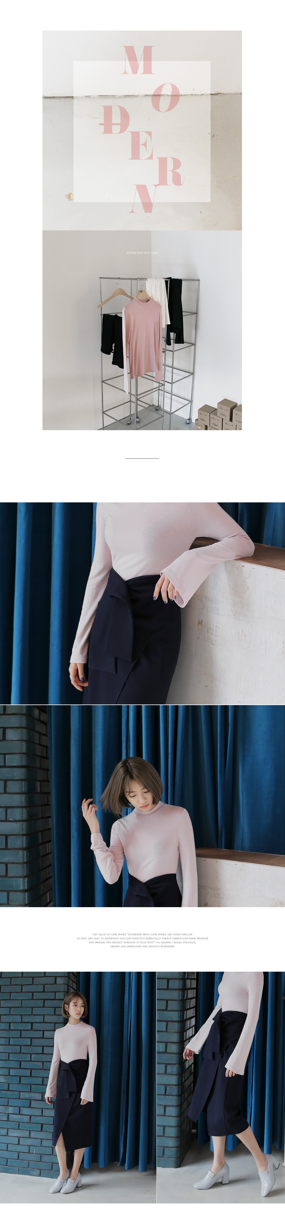 ウエストディテールミディ丈ラップスカート・全3色 | DHOLIC | 詳細画像6