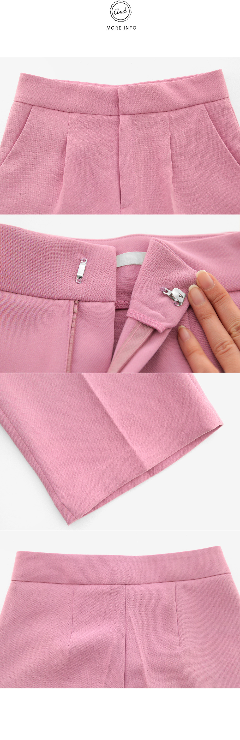 ワンタックハイウエストワイドパンツ・全4色 | DHOLIC | 詳細画像7