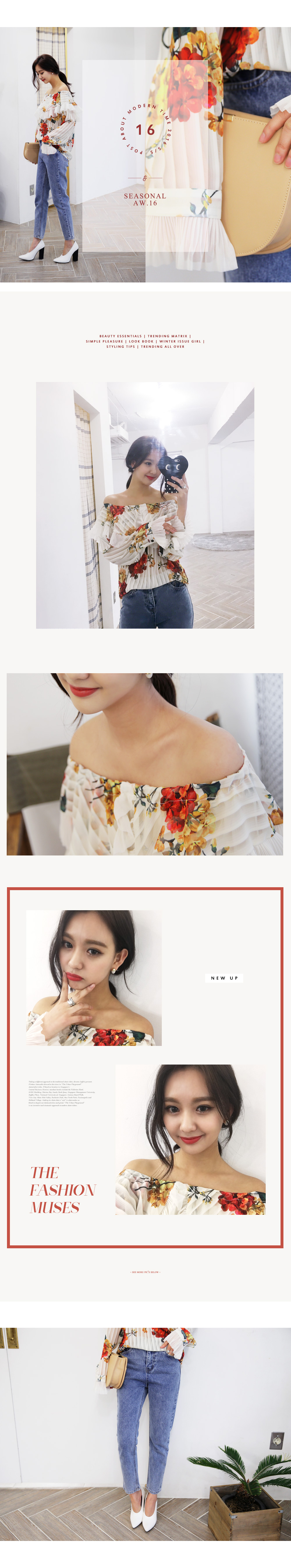 ラッフルセーラーカラー2パターンブラウス・全3色 | DHOLIC | 詳細画像2